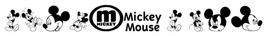 Mickey M TFB font
